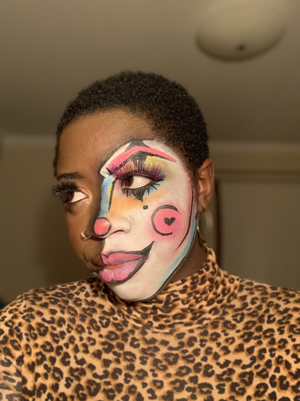 Face painting design by Destiny