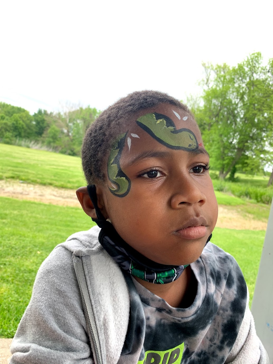 Face painting design by Destiny
